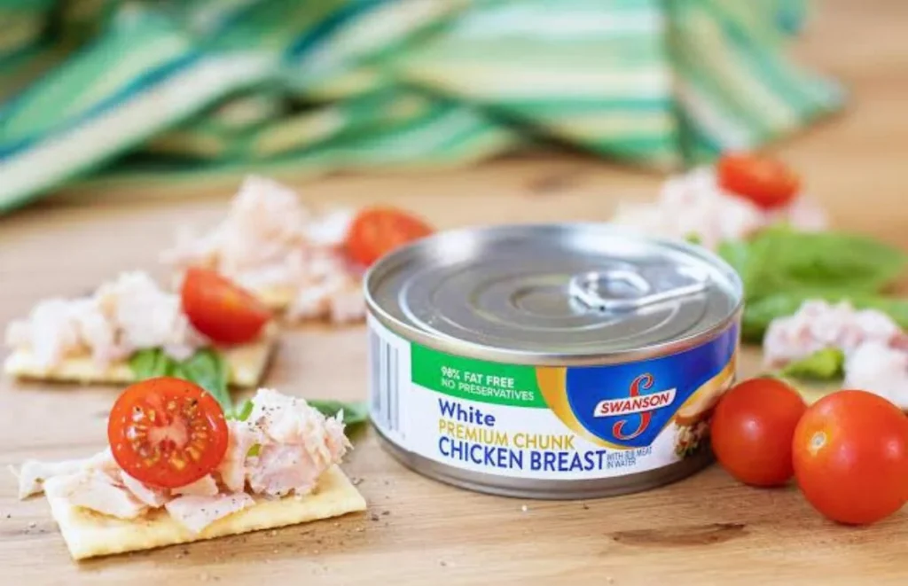 Is Canned Chicken Healthy? Swanson White & Dark Premium Chunk Chicken's Composition & Nutritional Profile