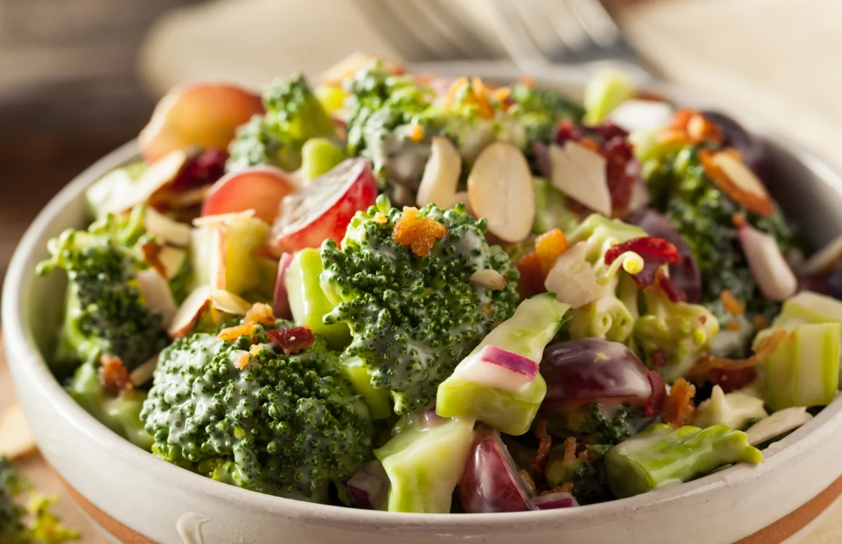 Chopped Salad With Avocado Buttermilk Dressing